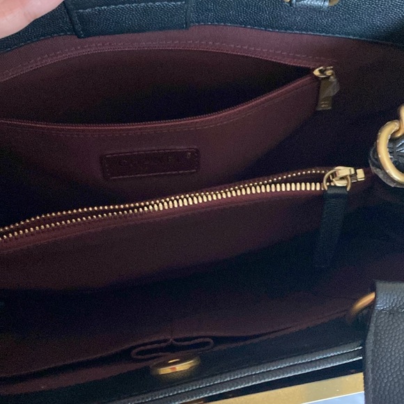 Like NEW beautiful Chanel bag. Black with gold trim - Picture 3 of 3